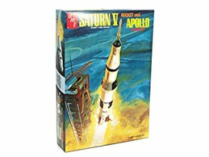 【中古品】AMT 1/200 アポロ11号 月面着陸50周年記念 サターンV型ロケット プラモデル(中古品)