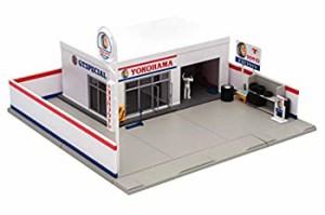 【中古品】トミカラマ ヴィンテージ 1/64 05a タイヤショップ (ヨコハマタイヤ) ミニ (中古品)