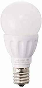 【中古品】オーム電機 LED電球 小形（60形相当/787lm/6.4W/電球色/E17/全方向配光240 (中古品)