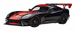 【中古品】AUTOart 1/18 ダッジ バイパー 1:28 エディション ACR ブラック/レッド・ス(中古品)