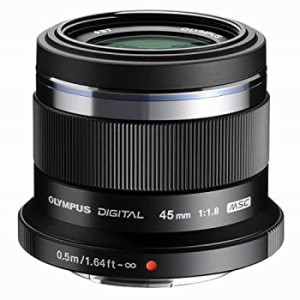 【新品】OLYMPUS 単焦点レンズ M.ZUIKO DIGITAL 45mm F1.8 ブラック(新品)