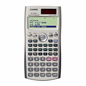 【中古】カシオ 金融電卓 プロフェッショナル仕様 ハードケース付 10桁 FC-200V