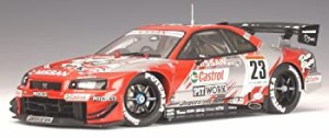 【中古】AUTOart 1/18 モータースポーツシリーズ 日産 スカイライン GTR(R34) '02 JGTC #23 (カストロール) 完成品