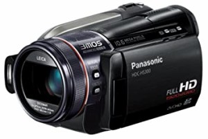 【中古】パナソニック デジタルハイビジョンビデオカメラ ブラック HDC-HS300-K