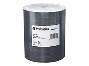 【中古】VERBATIM 97015 DVD-R 4.7ギガバイト16X W TP EVR HUB 100PK