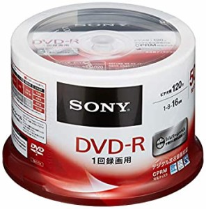 【中古】(未使用･未開封品)SONY ビデオ用DVD-R CPRM対応 120分 1-16倍速 スピンドルケース 50枚パック 50DMR12MLDP