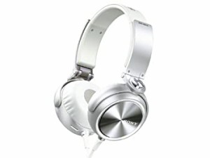 【中古】SONY EXTRA BASS 密閉型ヘッドホン ホワイト MDR-XB610/W