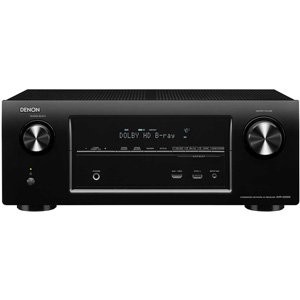 【中古】Denon AVサラウンドレシーバー 7.1ch AirPlay/ネットワーク 4K対応 ブラック AVR-X2000-K