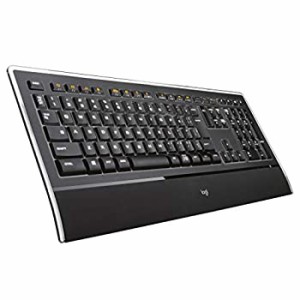 【中古】(未使用・未開封品)ロジクール イルミネート キーボード K740 ワイヤレスキーボード 有線 充電式 windows 薄型 有線キーボード 