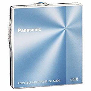 【中古】Panasonic　パナソニック　SJ-MJ90-A　ブルー　ポータブルMDプレーヤー　（MD再生専用機/MDウォークマン）