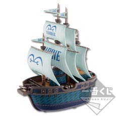 【中古】一番くじ ワンピース〜VS海軍編〜 Ａ賞　海軍軍艦フィギュア