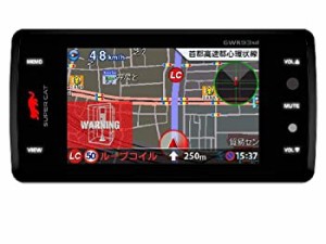 【中古】ユピテル レーダー探知機 スーパーキャット超高感度GPSアンテナ搭載 一体型 GWR93sd