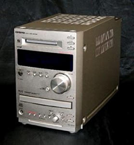 【中古】ONKYO オンキヨー(オンキョー)　FR-155AX　CD/MD チューナーアンプ　（X-A7Xのセンターユニット本体FR-155AXのみ/スピーカーなし