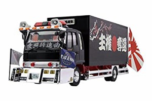 【中古】青島文化教材社 1/32 バリューデコトラシリーズ No.27 愛國義魂塾 4tパネルバン プラモデル