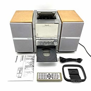 【中古】Panasonic パナソニック　SC-PM77MD-S シルバー　MDステレオシステム　（MD/CD/カセットコンポ）　（本体SA-PM77MDとスピーカーS