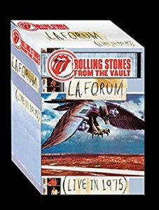 【中古】ストーンズ?L.A. フォーラム?ライヴ・イン 1975【1000セット数量限定生産:ブラバド製~ストーンズオフィシャルTシャツ(Lサイズ)付