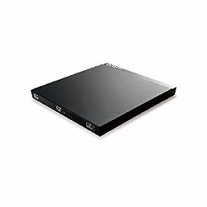 【中古】Logitec ポータブルDVDドライブ Windowsタブレット用 USB3.0 再生・書き込みソフト付属 M-Disc対応 ブラック LDR-PUB8U3TBK