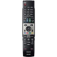 【中古】シャープ[SHARP]　オプション・消耗品　【0106380320】　液晶テレビ用　リモコン