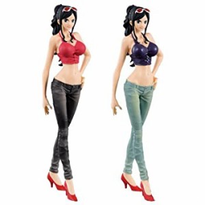 【中古】ワンピース JEANS FREAK vol.3 ロビン 全2種セット 約18cm フィギュア