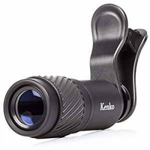 【中古】Kenko スマートフォン用交換レンズ REALPRO CLIP LENS テレ 7x クリップ式 望遠レンズ 単眼鏡兼用モデル 7倍 18口径 KRP-7t