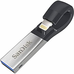 【中古】SanDisk iXpand Slim フラッシュドライブ 128GB SDIX30N-128G-JKACE