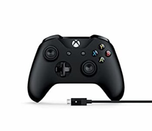 【中古】マイクロソフト ゲームコントローラー Bluetooth/有線接続/xbox one/Windows対応 PC用USBケーブル同梱 4N6-00003