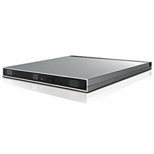 【中古】(未使用・未開封品)ロジテック ポータブルDVDドライブ USB3.0 for Mac USB type-C 変換アダプタ付 薄型 軽量 macOS Sierra対応 