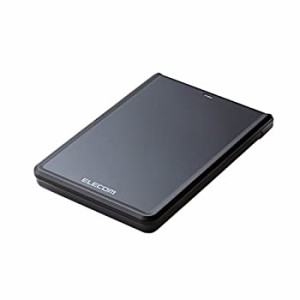 【中古】(未使用･未開封品)エレコム HDD ポータブルハードディスク 1TB USB3.0 テレビ録画対応 テレビ背面取付キット付属 ELP-EKT010UBK