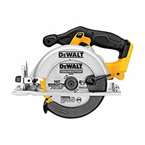 【中古】(未使用･未開封品)デウォルト(DeWALT) コードレス 丸ノコ 電動工具 切断工具 高出力モーター 切断角度 調整可能 最大深さ 55mm 