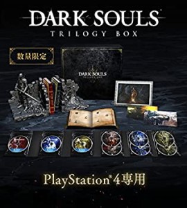 【中古】DARK SOULS TRILOGY BOX 【予約特典】「上級騎士バストアップフィギュア」 同梱 - PS4