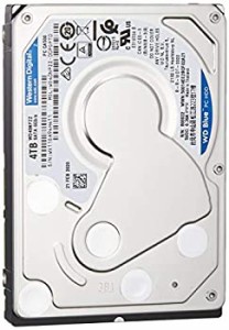 【中古】Western Digital HDD 4TB WD Blue PC 2.5インチ 内蔵HDD WD40NPZZ