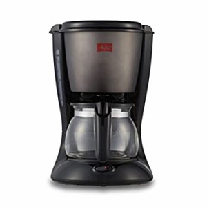 【中古】(未使用・未開封品)メリタ(Melitta) フィルターペーパー式 コーヒーメーカー ツイスト ジェットブラック 5杯用 SCG58-3B