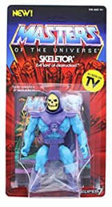 【中古】Masters of The Universe ビンテージスケルトンアクションフィギュア スタンダード