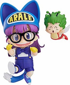 【中古】(未使用・未開封品)ねんどろいど Dr.スランプ アラレちゃん 則巻アラレ 猫耳Ver.&ガッちゃん ノンスケール ABS&PVC製 塗装済み可