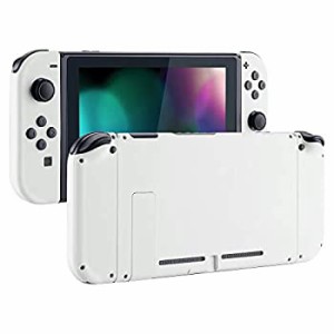 【中古】eXtremeRate ソフトタッチバックプレート 任天堂スイッチコンソール用 NS Joycon ハンドヘルドコントローラーハウジング フルセ