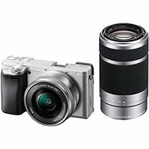 【中古】ソニー/APS-C/ミラーレス一眼カメラ / α6400 / ダブルズームレンズキット(同梱レンズ:SELP1650+SEL55210) / シルバー/ILCE-6400