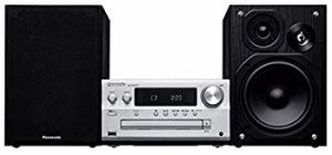 【中古】(未使用･未開封品)パナソニック ミニコンポ FM/AM 2バンド Bluetooth対応 ハイレゾ音源対応 シルバー SC-PMX90-S