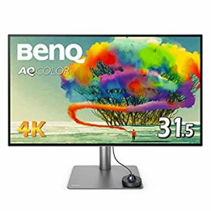 【中古】(未使用･未開封品)BenQ PD3220U デザイナー向けモニター (31.5インチ/4K/IPS/ノングレア/P3 95%/Rec.709 100%/Thunderbolt 3(85