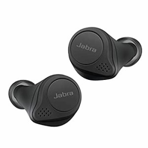 【中古】[Amazon.co.jp限定] Jabra 完全ワイヤレスイヤホン アクティブノイズキャンセリング Elite 75t ブラック IP55 Bluetooth? 5.0 マ