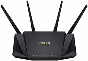 【中古】【Amazon.co.jp限定】 ASUS WiFi 無線 ルーター WiFi6 2402+574Mbps v6プラス対応デュアルバンド RT-AX3000 メッシュ機能付 3階