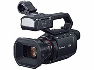【中古】パナソニック 4K ビデオカメラ X2000 SDダブルスロット 光学24倍ズーム ハンドルユニット同梱 ブラック HC-X2000-K