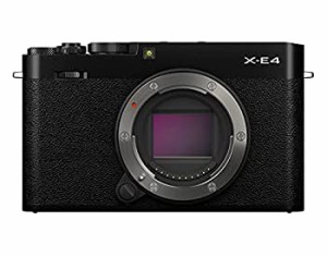 【中古】富士フイルム ミラーレスデジタルカメラ X-E4 ボディ ブラック F X-E4-B