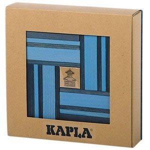 【中古】【KAPLA（カプラ）・カラーカプラ 青色セット】