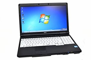 【中古】富士通 ノートパソコン LIFEBOOK A572/FX Core i5 3320M(2.60GHz) メモリ4G 15.6型ワイド マルチ 無線LAN USB3.0 Windows7 Win8