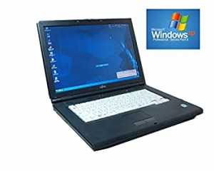 【中古】中古ノートパソコン 互換OFFICE付属 今更ですが WINDOWS XPソフトに最適 ＸＰがさくさく動作 富士通 FUJITSU ＤＶＤ (2Gメモリ−