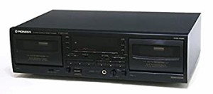 【中古】PIONEER パイオニア　T-W01AR　ダブルカセットデッキ　リモコン欠品　ビンテージ　ヴィンテージ　レトロ　アンティーク