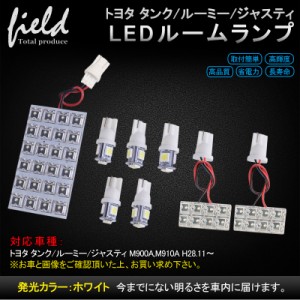 ■トヨタ タンク/ルーミー/ジャスティ M900A,M910A　H28.11〜 LEDルームランプキット FLUXタイプ 車内照明LEDライト カスタム