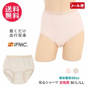 IFMC. イフミック 安心ショーツ 吸水 薄手タイプ ショーツ パンツ 尿漏れ 失禁 女性用 レディース 日本製 メール便 送料無料 yp2