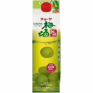 送料無料 CHOYA チョーヤ 梅酒 パック 1000ml 1L×6本/1ケース