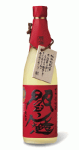 老松酒造 赤閻魔（えんま） 樽熟成麦焼酎 25度 1.8L 1本【ご注文は1ケース(6本)まで同梱可能】